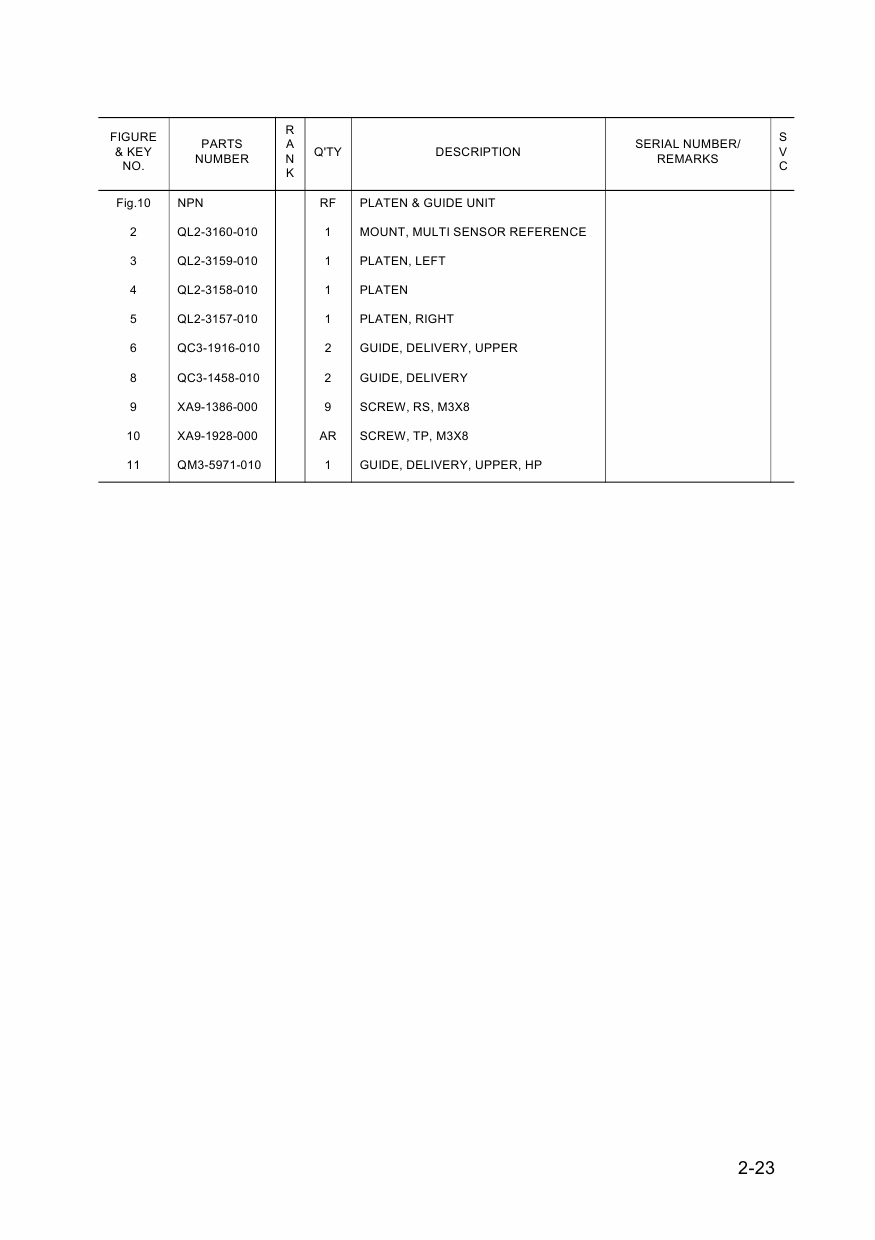 Canon imagePROGRAF iPF-765 760 755 750 Parts Catalog Manual-4